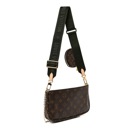 Louis Vuitton Monogram Multi Pochette Accessories Kaki 3 of 11