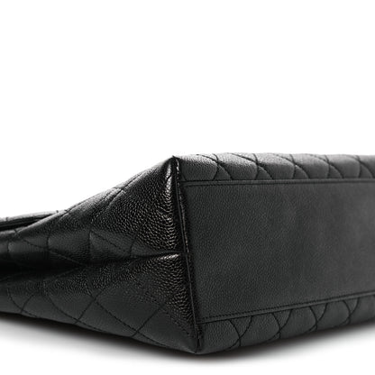 Chanel Caviar Quilted Jumbo Kelly Flap Black 10 of 11