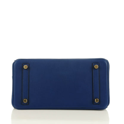 Hermes Swift Birkin 25 Bleu Saphir 5 of 21