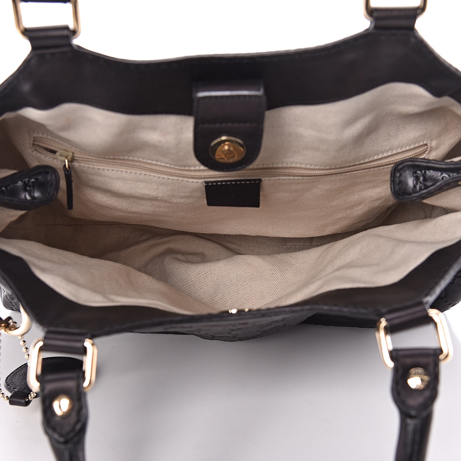 Gucci Guccissima Medium Sukey Tote Black 5 of 15