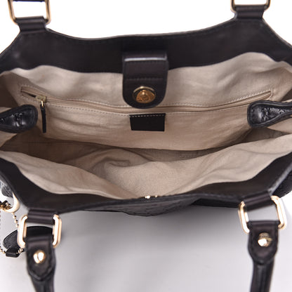 Gucci Guccissima Medium Sukey Tote Black 5 of 15