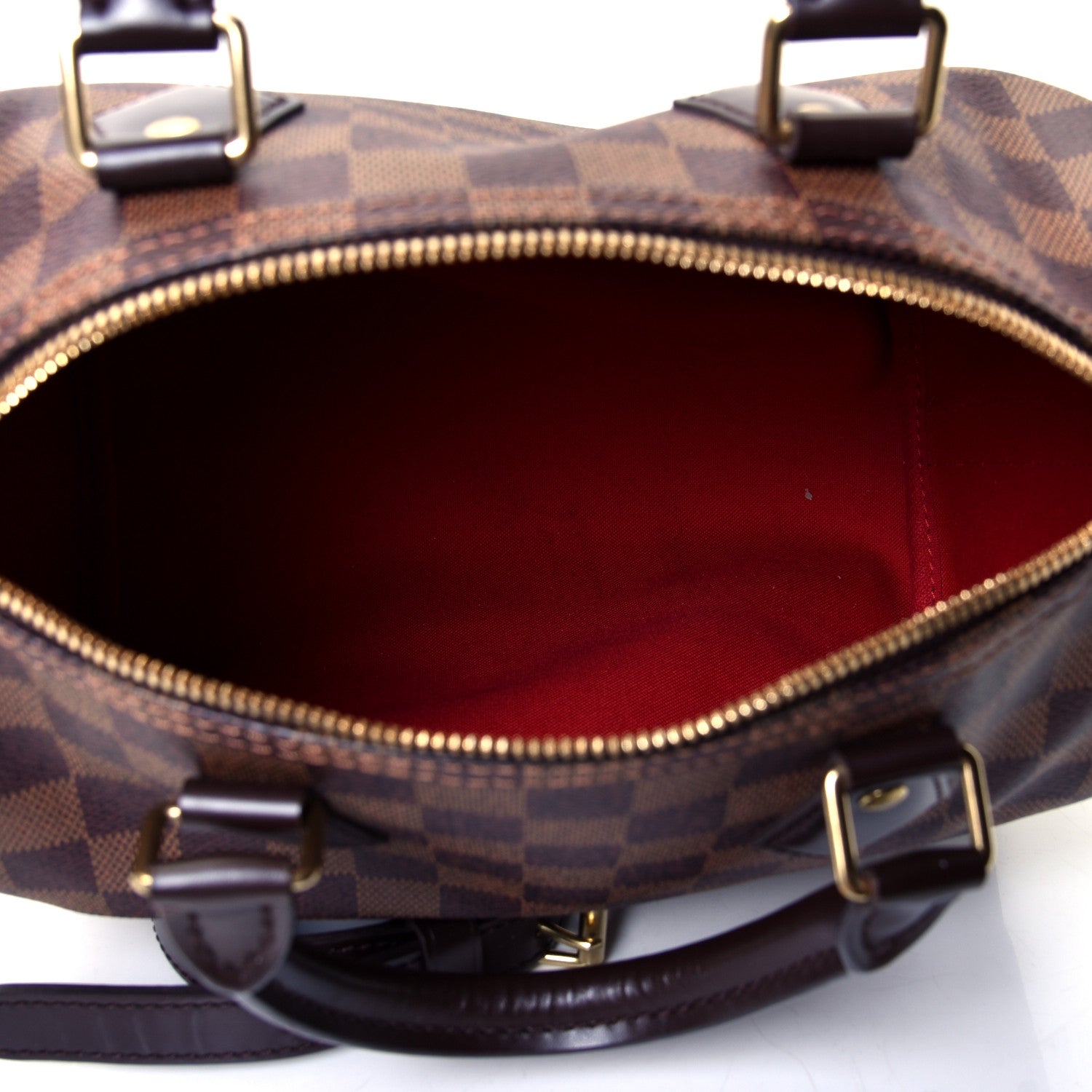 Louis Vuitton Damier Ebene Speedy Bandouliere 25 4 of 4