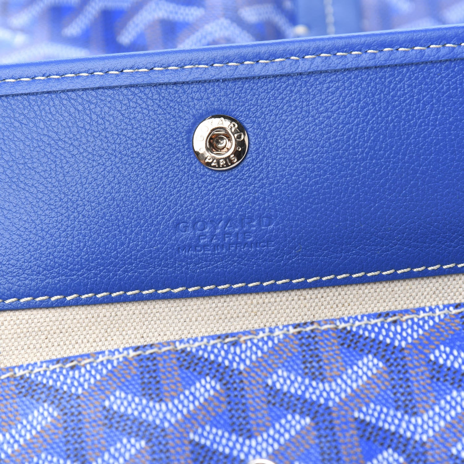 Goyard Goyardine Saint Louis PM Sky Blue 5 of 9