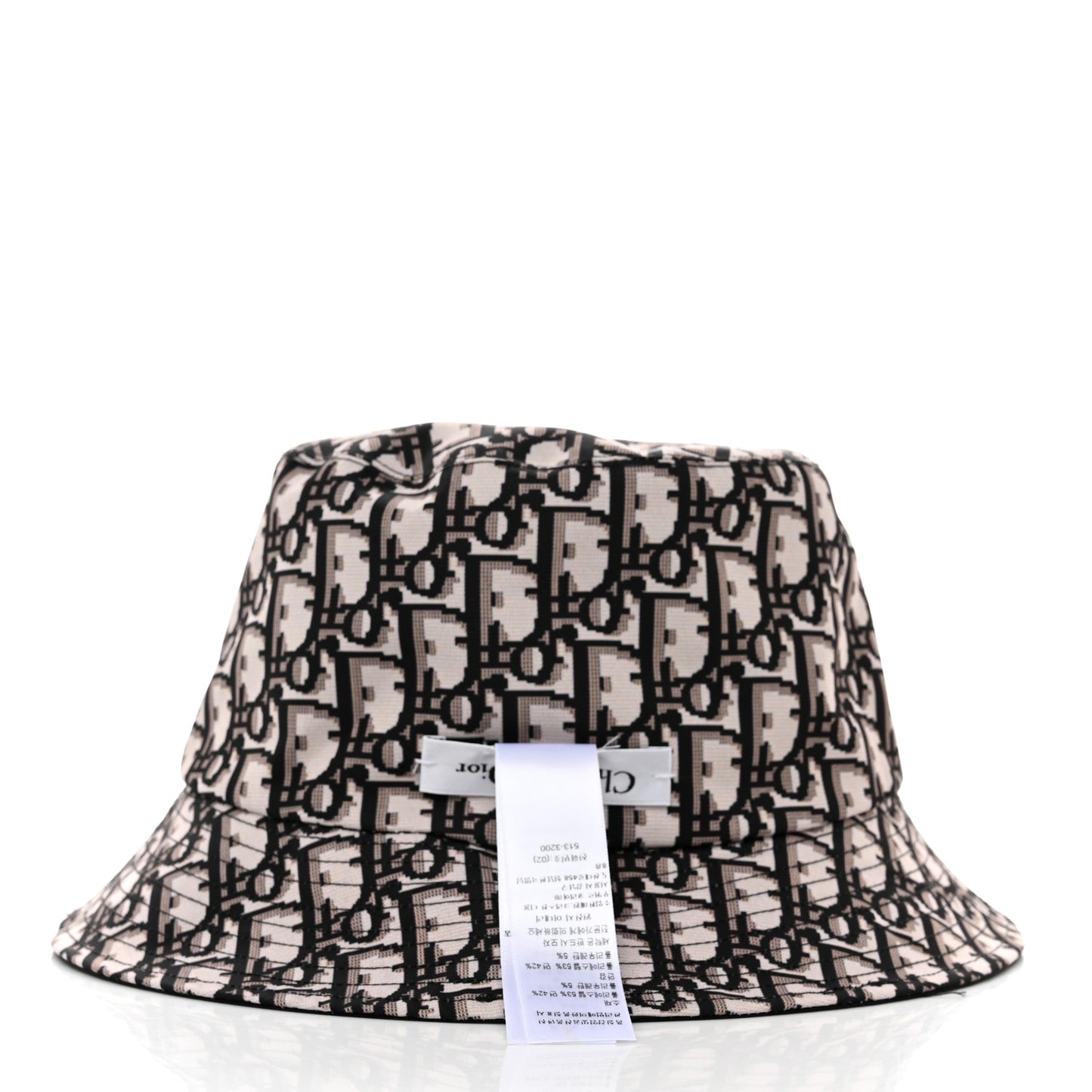 Oblique Reversible Teddy-D Brim Bucket Hat 57 Black
