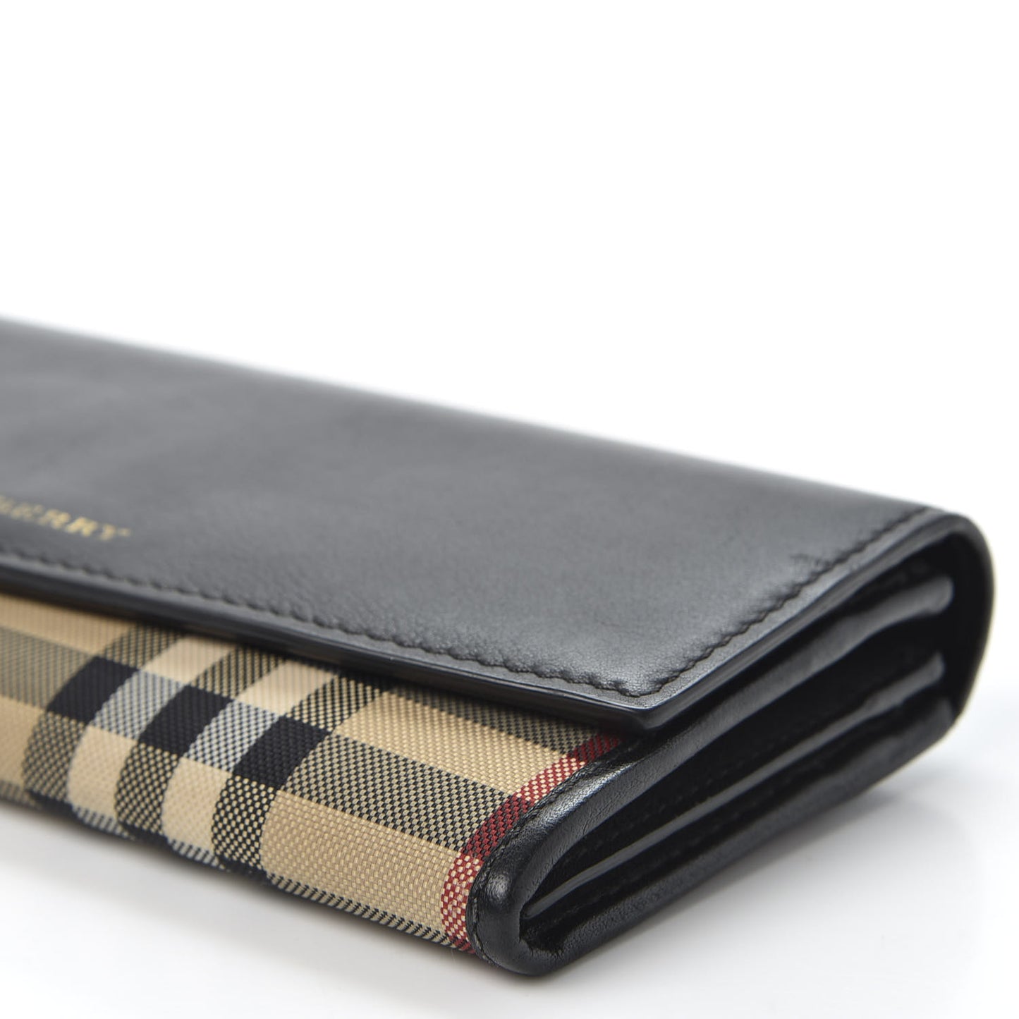 Haymarket Check Continental Wallet Brown