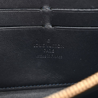 Louis Vuitton Vernis Zippy Wallet Blue Infini 6 of 9