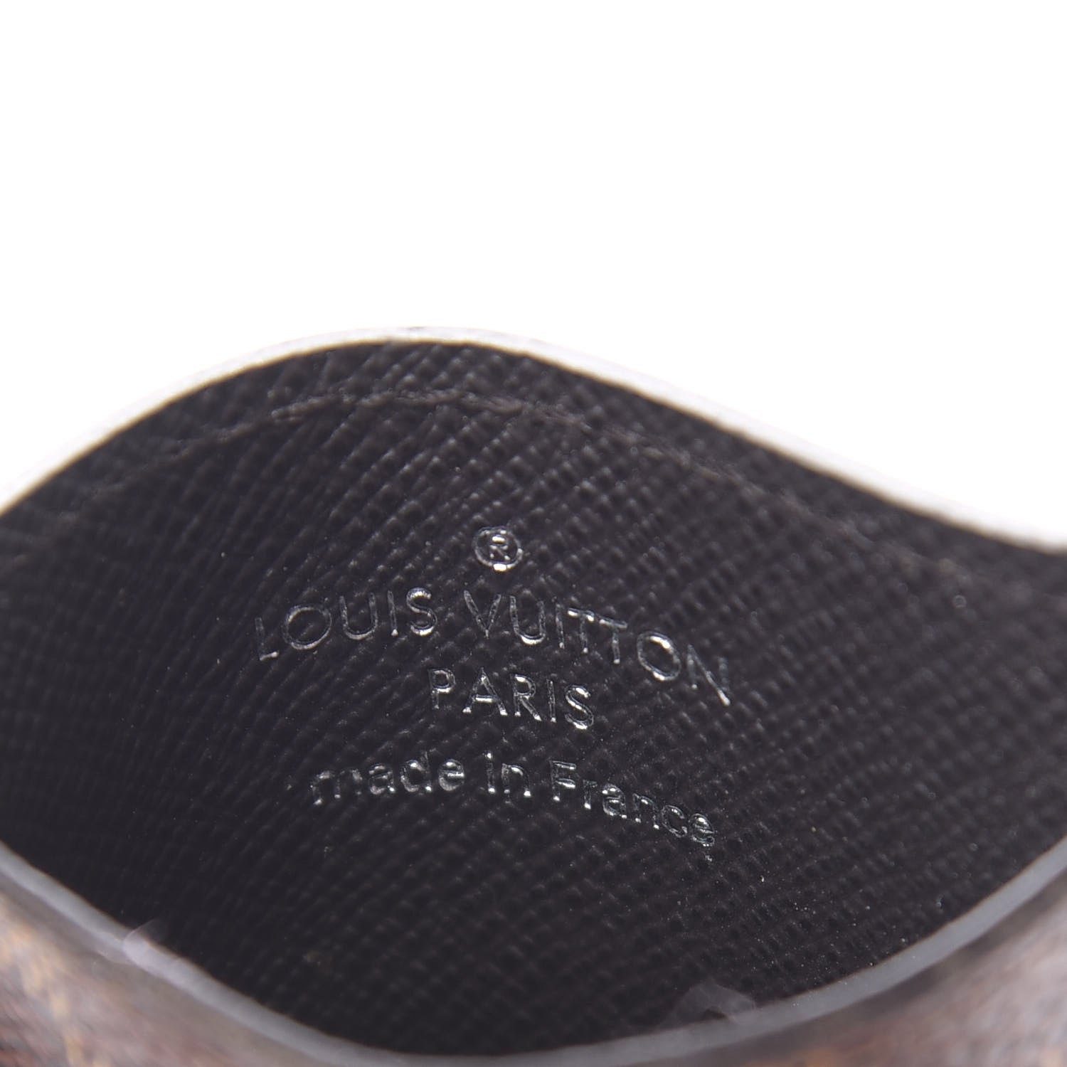 Louis Vuitton Damier Ebene Pince Card Holder Bill Clip 5 of 8