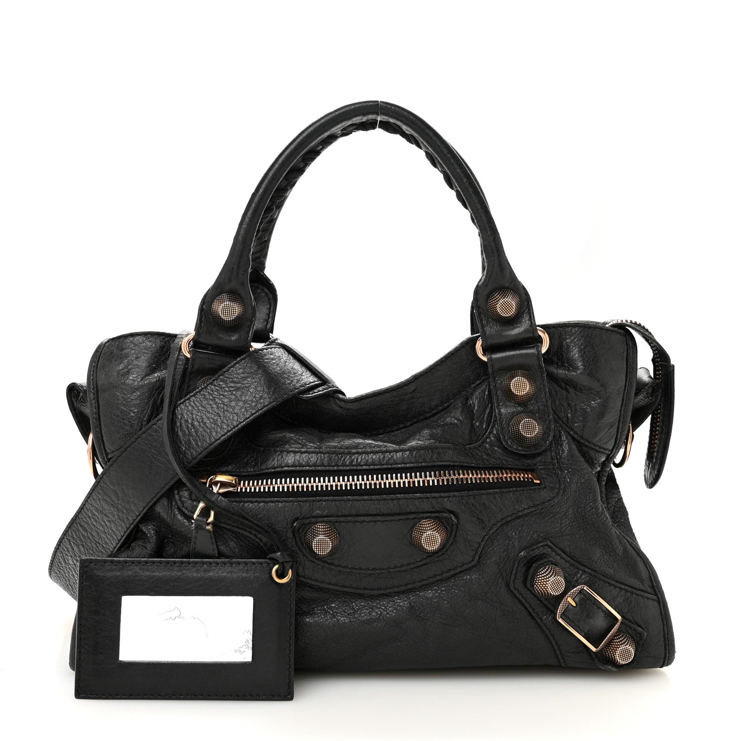 Balenciaga Agneau Giant 21 Rose Gold Hardware City Black 3 of 17