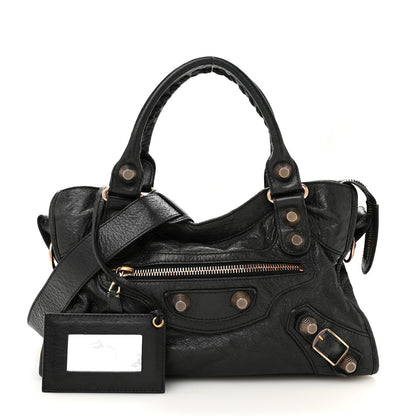 Balenciaga Agneau Giant 21 Rose Gold Hardware City Black 3 of 17
