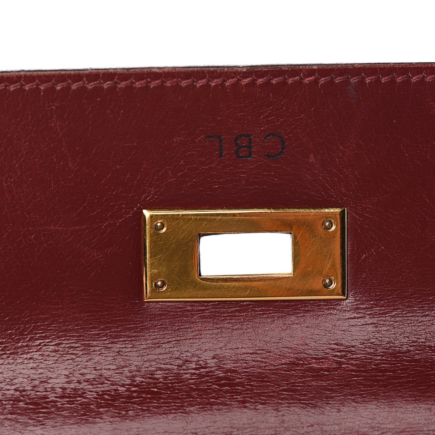 Hermes Box Kelly Retourne 32 Rouge H 24 of 40