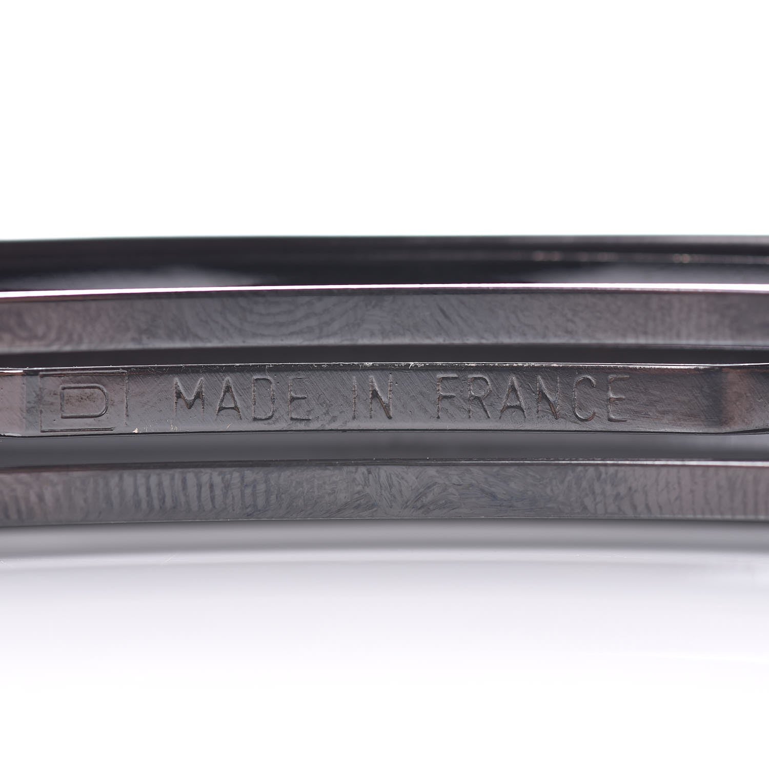 Chanel Crystal CC Hair Clip Barrette Silver 5 of 6