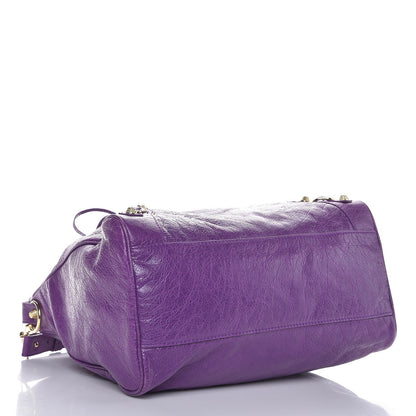 Balenciaga Agneau Giant 12 Gold Hardware Velo Ultraviolet 4 of 10