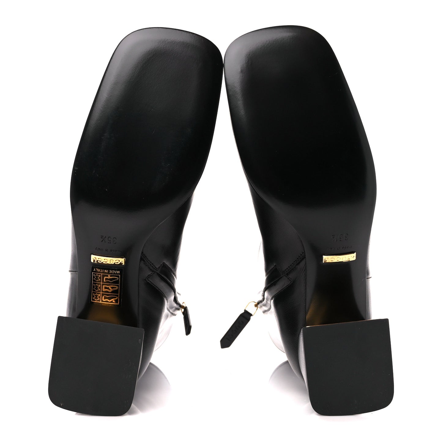 Nappa Charlotte Horsebit 55mm Ankle Boots 35.5 Black