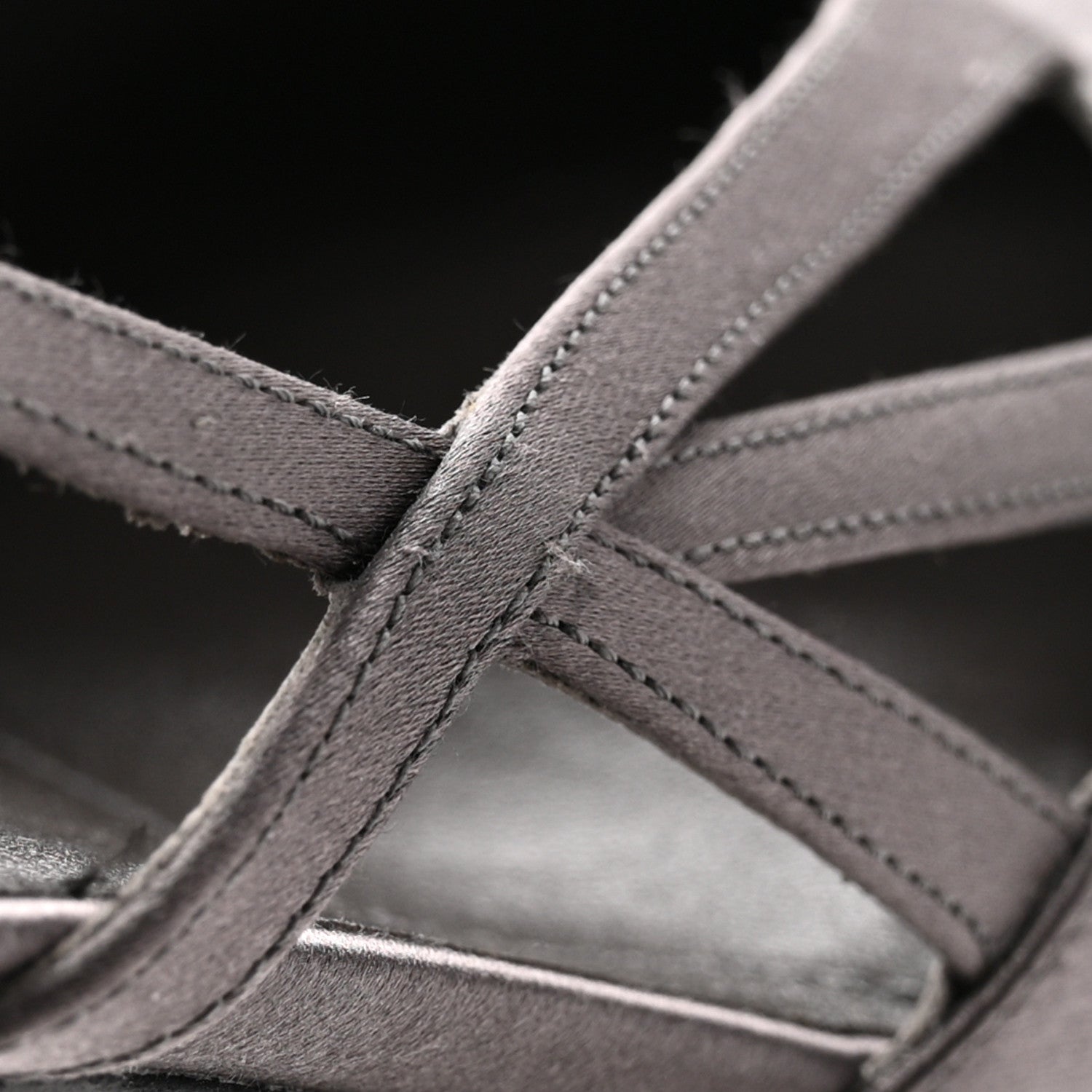 Prada Satin Cutout 55mm Pumps 38 Ardesia 9 of 10