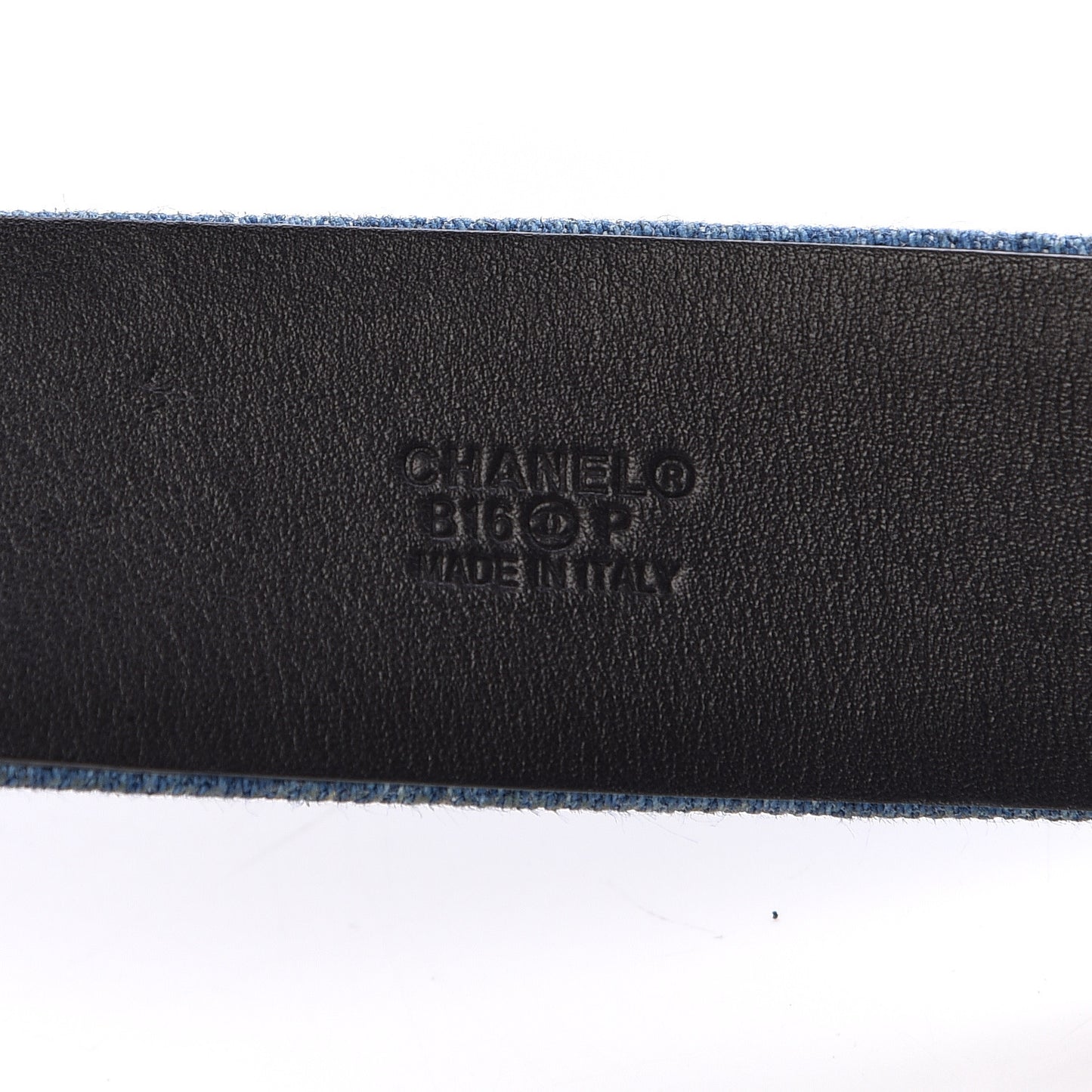 Denim CC Belt 75 30 Blue