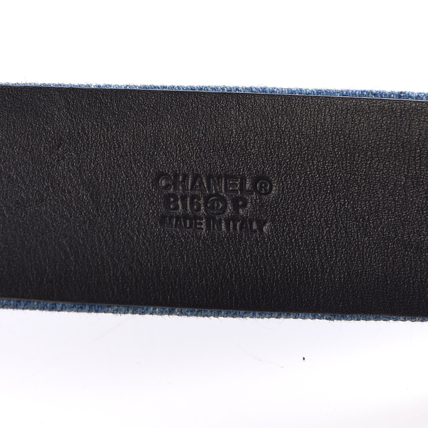 Chanel Denim CC Belt 75 30 Blue 6 of 8