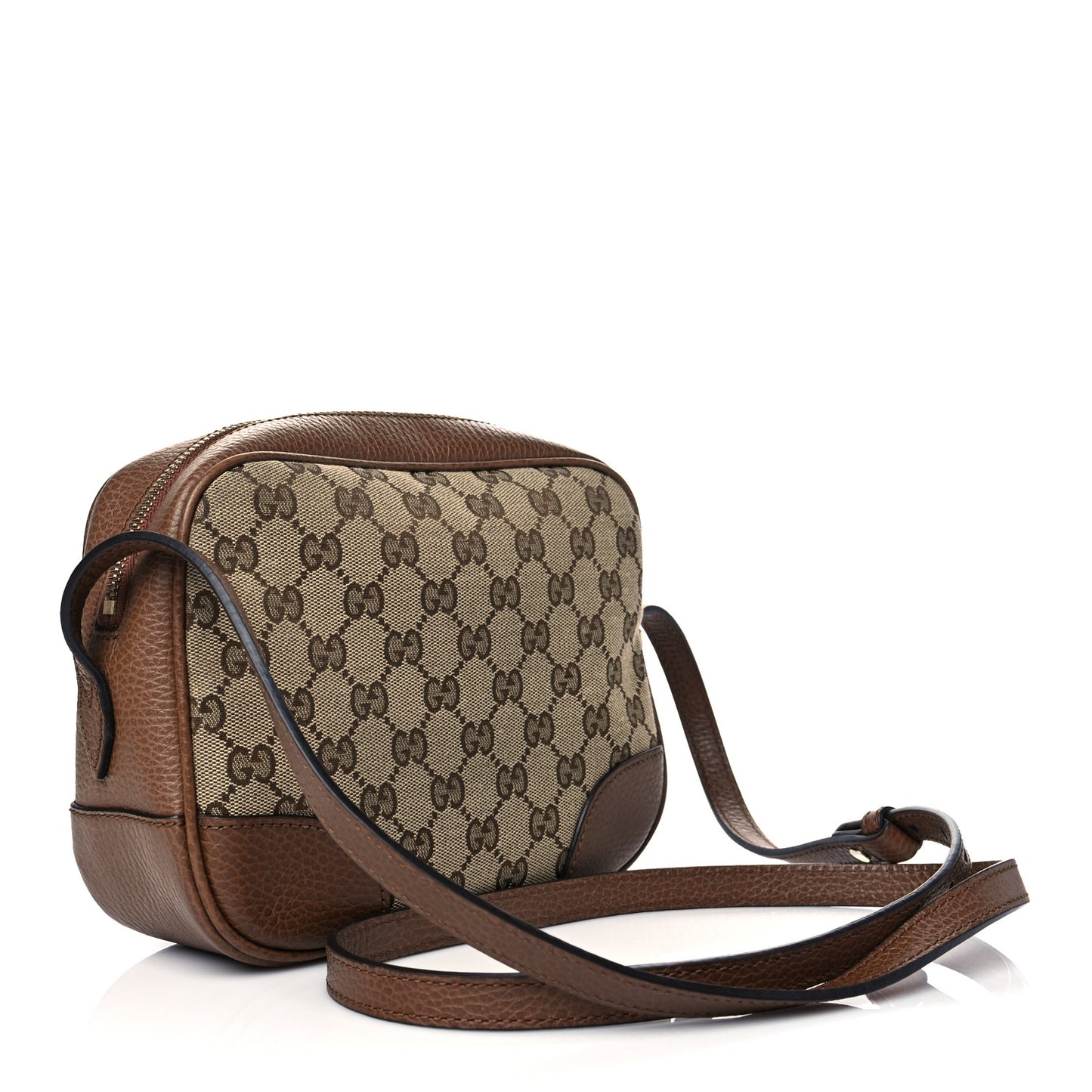 Monogram Mini Bree Messenger Bag Beige Tabacco