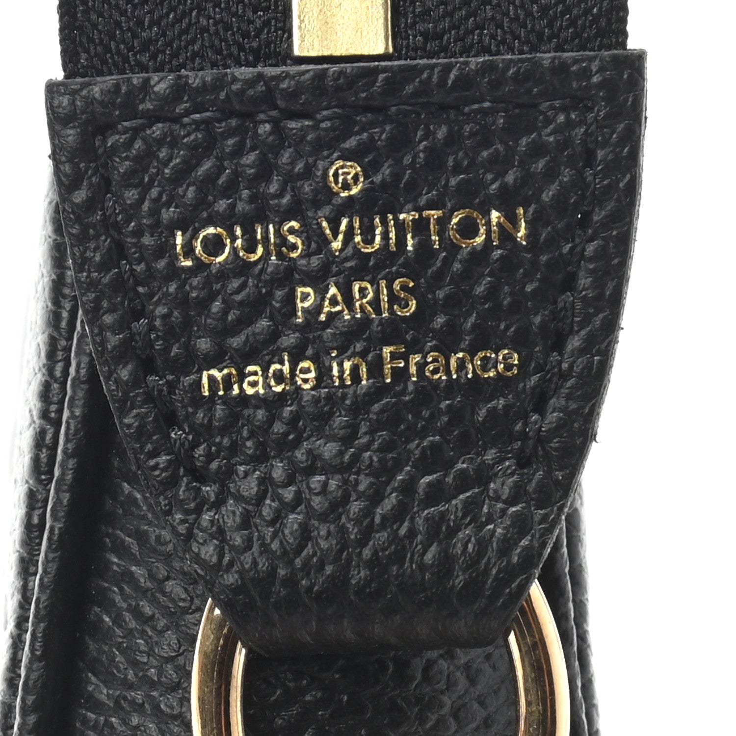Louis Vuitton Empreinte Monogram Giant Mini Pochette Accessories Black 6 of 6