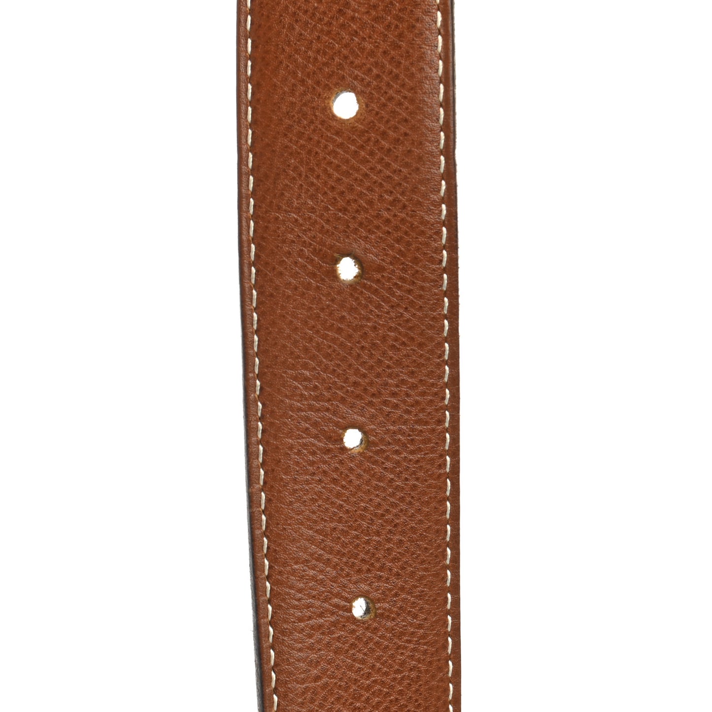 Box Epsom 32mm H Belt 85 Black Gold