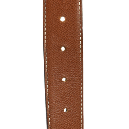 Hermes Box Epsom 32mm H Belt 85 Black Gold 4 of 6