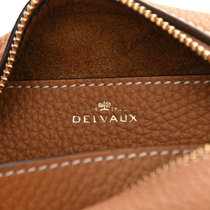 Delvaux Grained Calfskin Mini Cool Box Satchel Vegetal 6 of 11