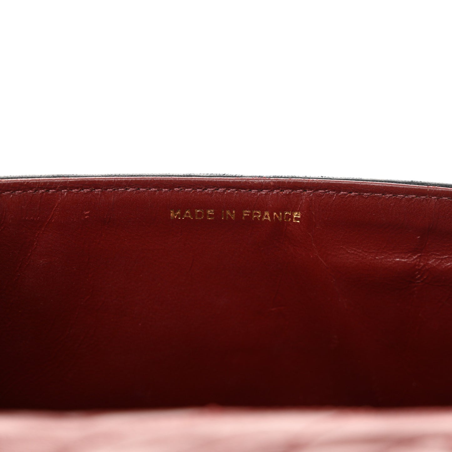 Lambskin Quilted Small Double Flap Black