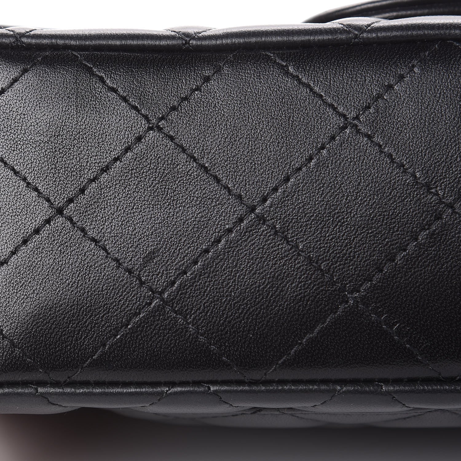 Chanel Lambskin Quilted Mini Rectangular Flap Black 11 of 12