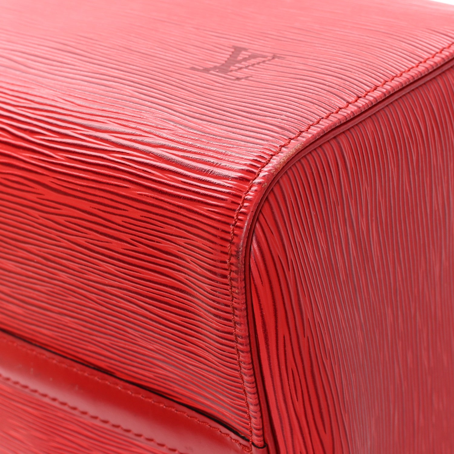 Louis Vuitton Epi Speedy 30 Castillan Red 12 of 13