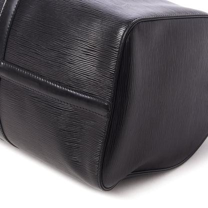 Louis Vuitton Epi Keepall 45 Black 9 of 12