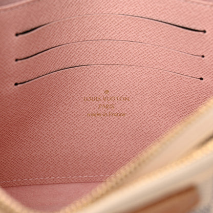 Louis Vuitton Damier Azur Double Zip Pochette 7 of 11