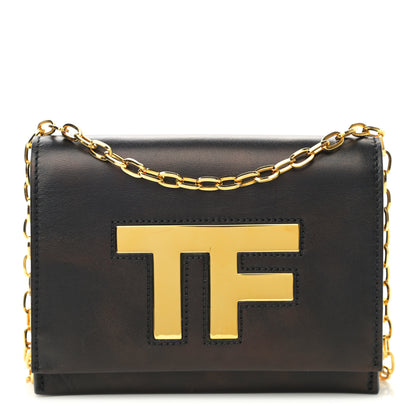 Tom Ford Calfskin Icon Disco Bag Black 1 of 11