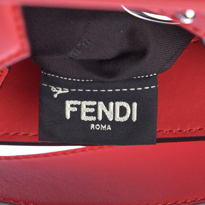 Fendi Vitello Century Raffia Elaphe F is Fendi FF Woven Embroidered Small Runaway Satchel Fiamma Menta 6 of 12