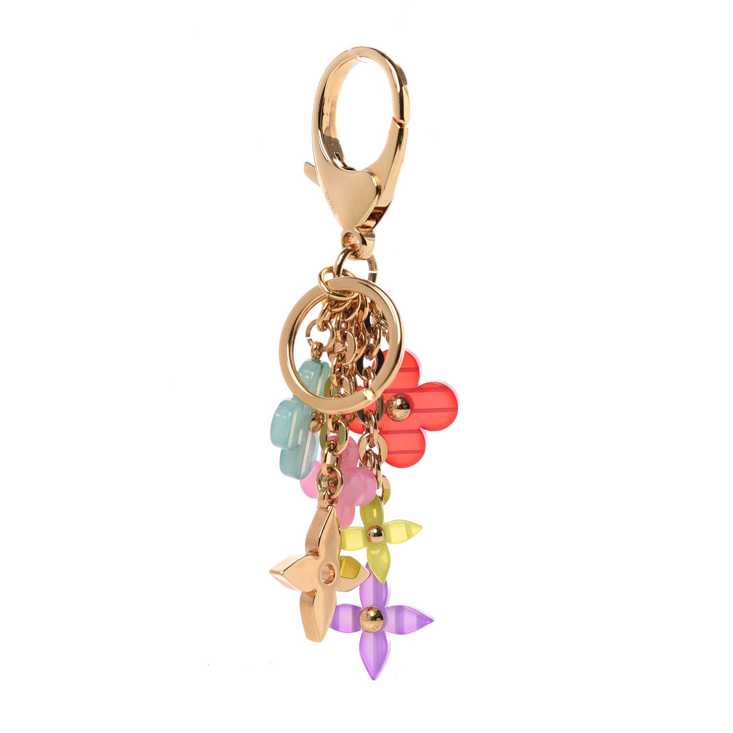 Pop Flower Bag Charm Multicolor