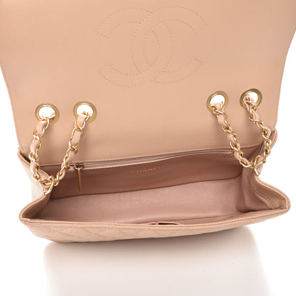 Chanel Caviar Quilted Medium CC Filigree Flap Beige 5 of 7