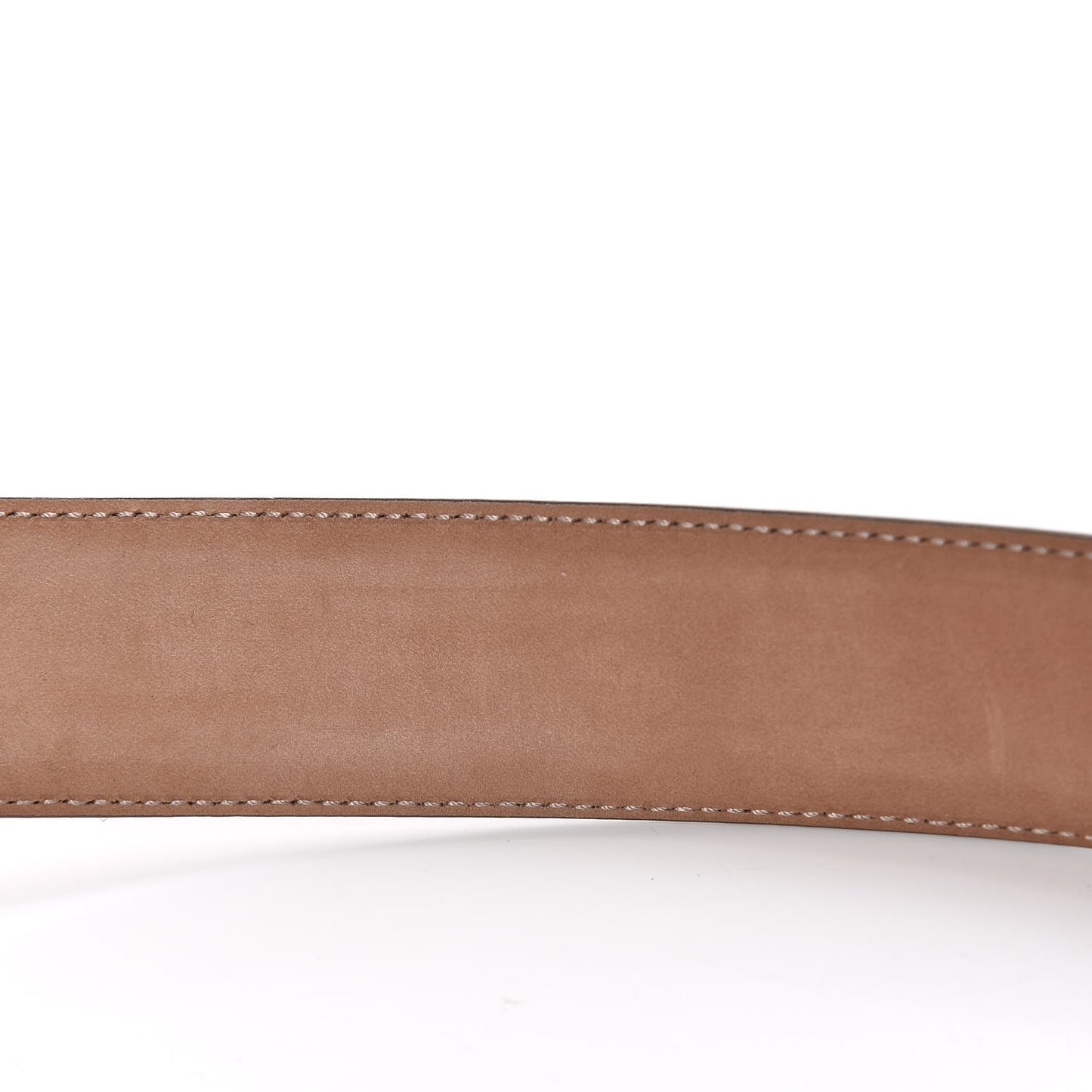 Moon Calfskin Interlocking G 37mm Belt 70 28 Tabasco