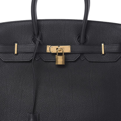 Hermes Togo Birkin 35 Black 8 of 10
