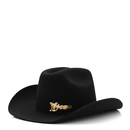 Louis Vuitton Felt LV Lovers Hat M Black 1 of 8