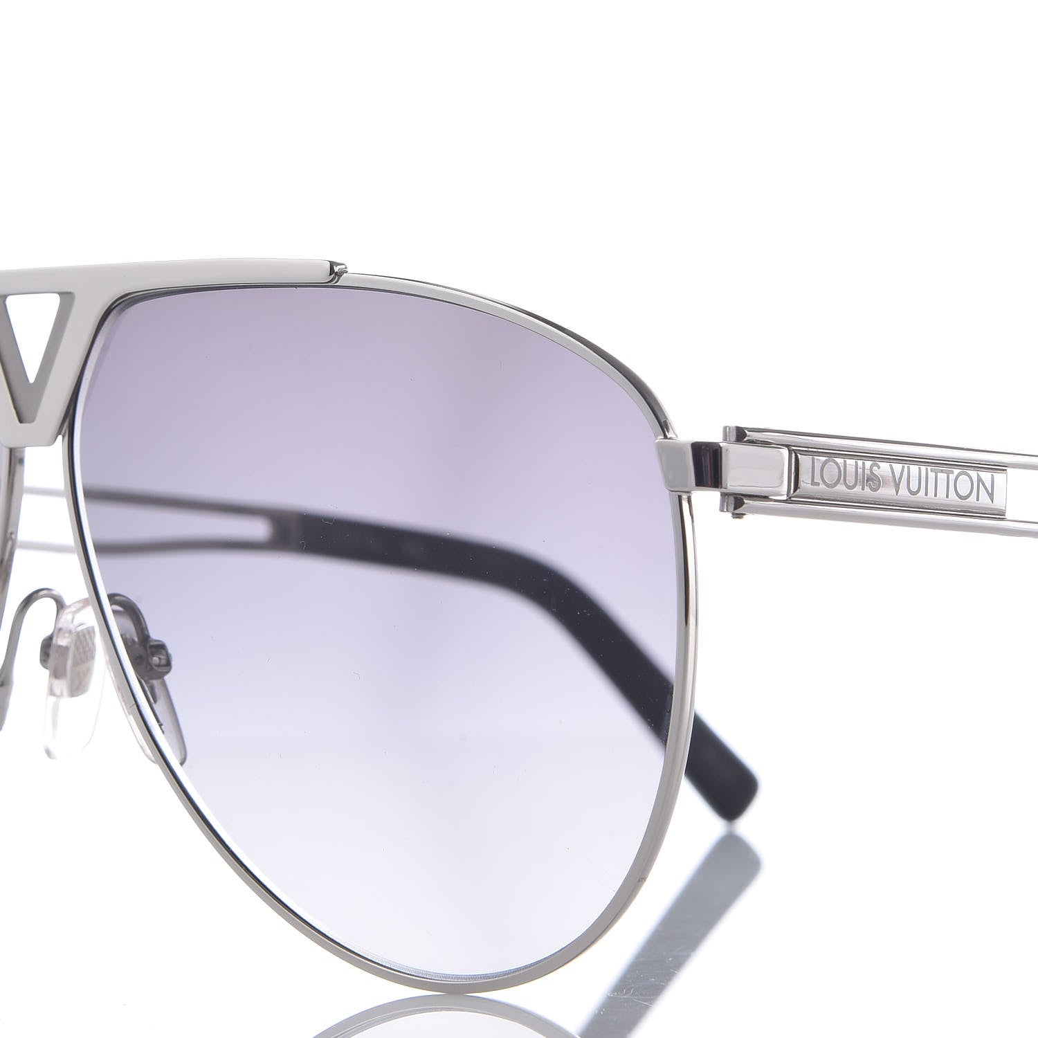 Louis Vuitton Tonca Sunglasses Z2315U Silver 8 of 9