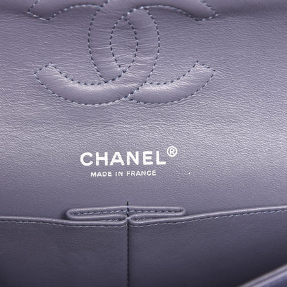 Chanel Lambskin Quilted Medium Double Flap Light Purple 6 of 8