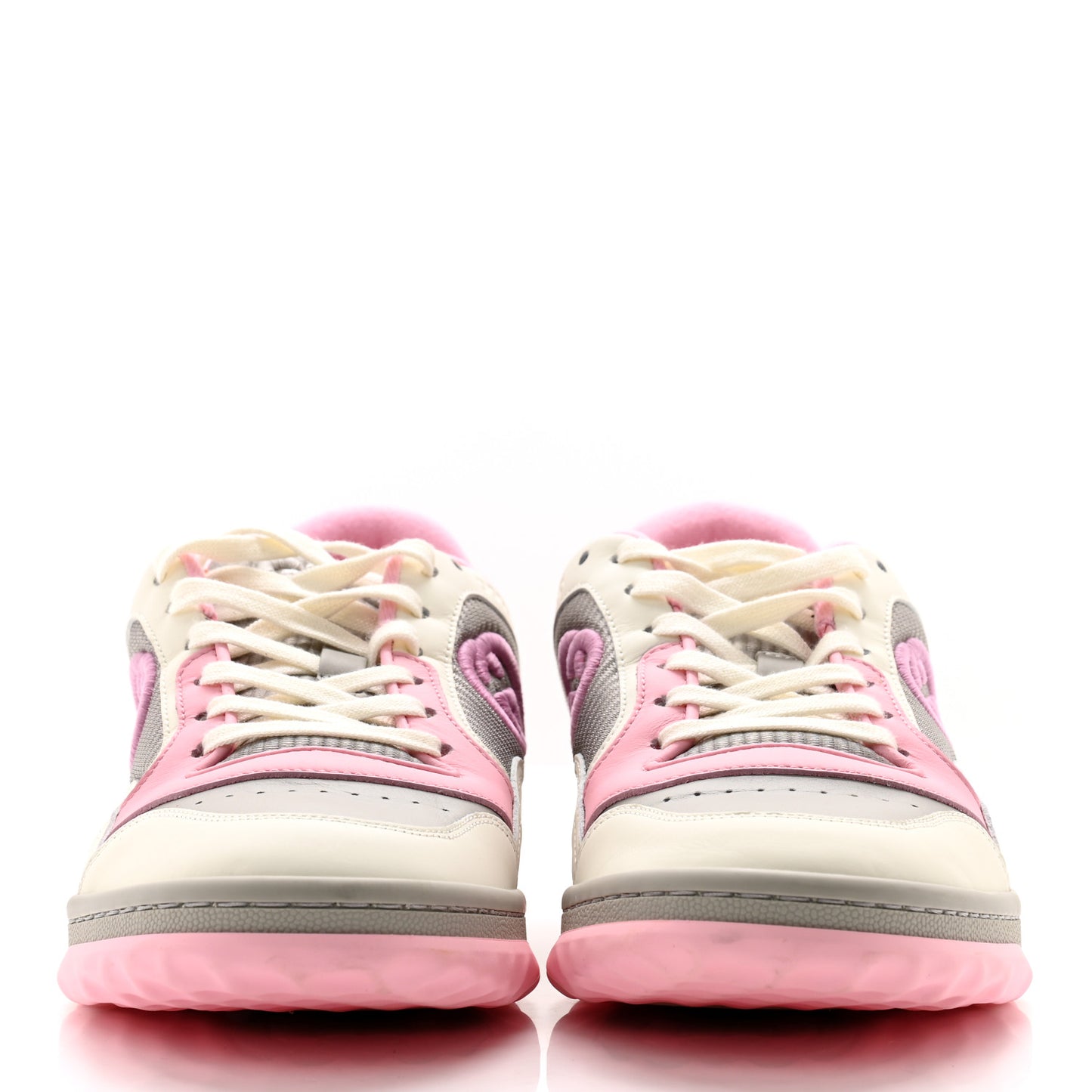 Dali Soft Calfskin Womens Mac80 Sneakers 39.5 Off White Grey Sky Light Rose