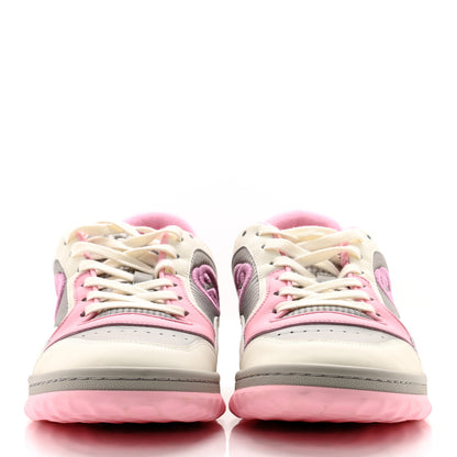 Gucci Dali Soft Calfskin Womens Mac80 Sneakers 39.5 Off White Grey Sky Light Rose 2 of 10