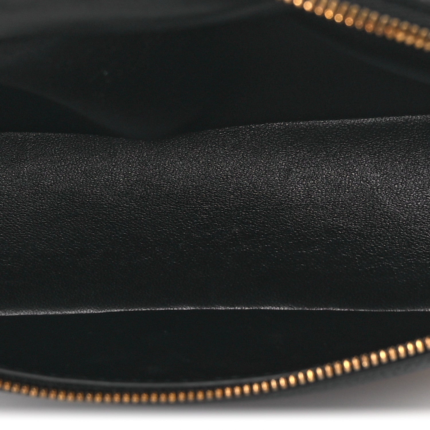 Loro Piana Grained Calfskin L19 Extra Pocket Pouch Black 4 of 8