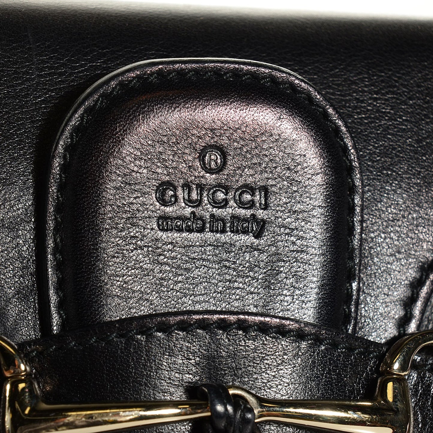 Calfskin Medium Emily Shoulder Bag Black