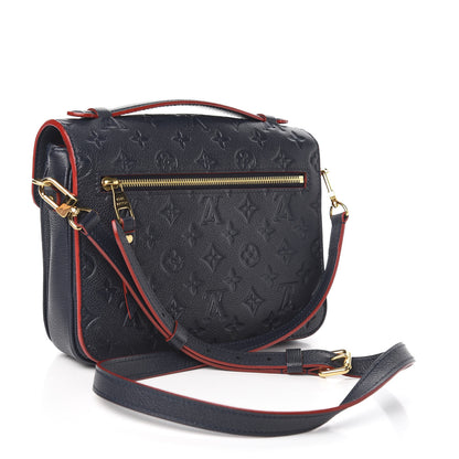Louis Vuitton Empreinte Pochette Metis Marine Rouge 3 of 11