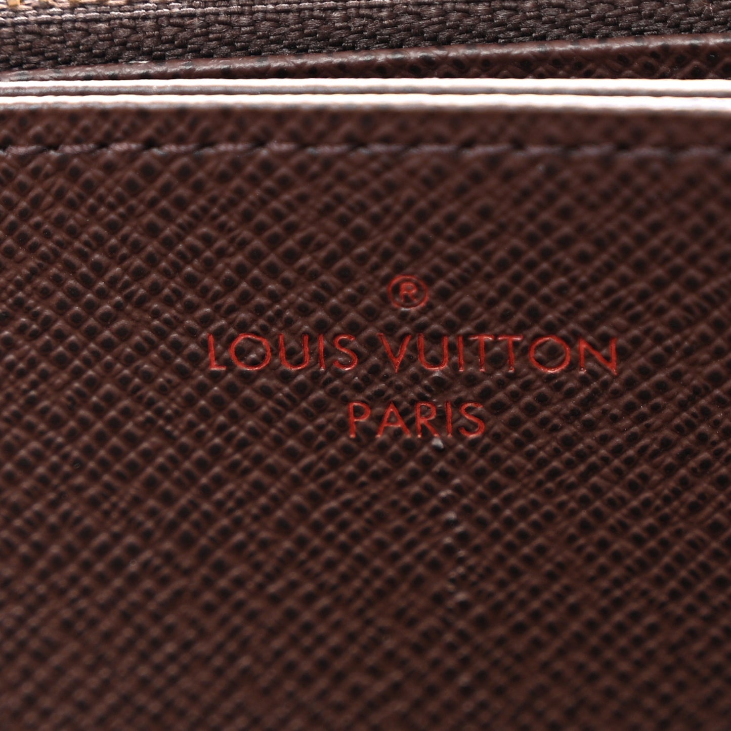 Damier Ebene Zippy Wallet