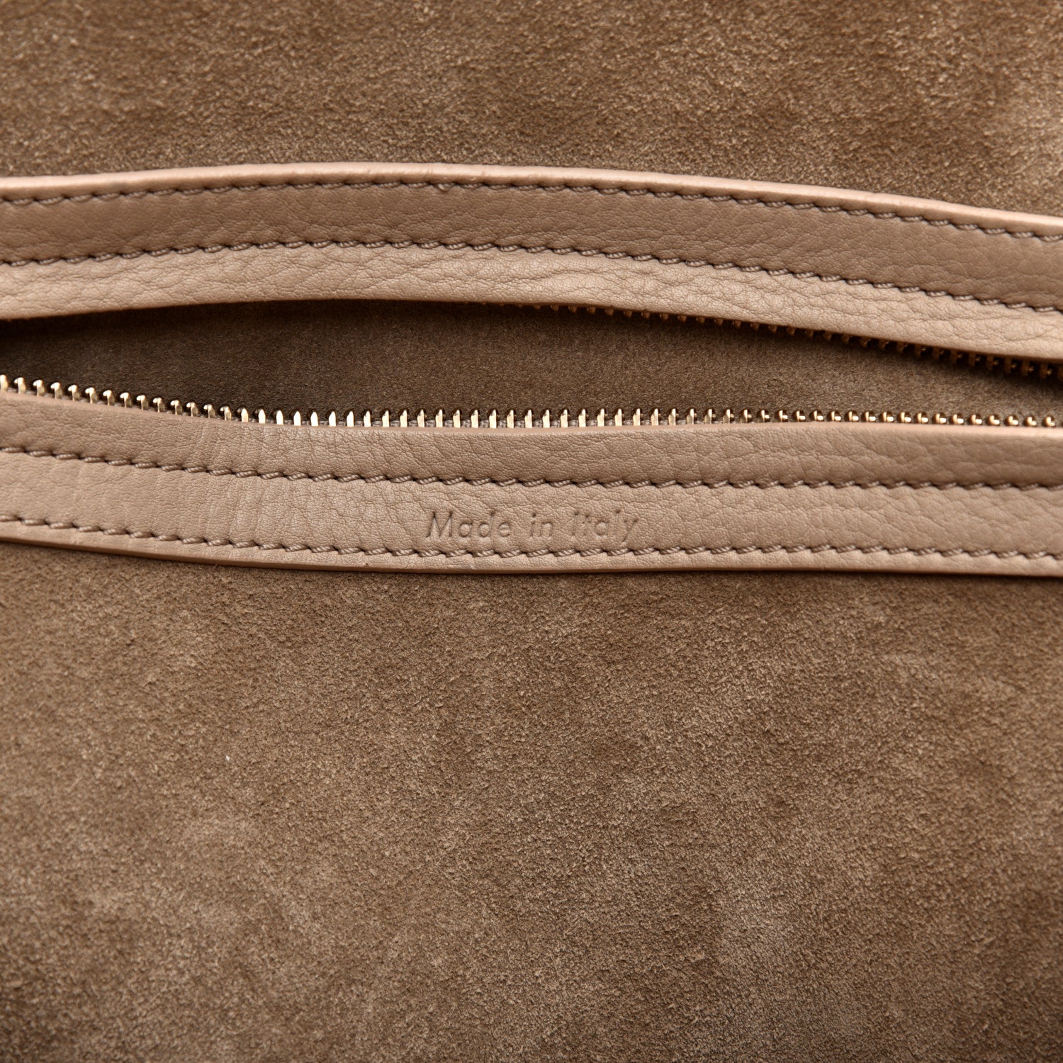 Celine Supple Calfskin Medium Phantom Luggage Beige 8 of 10