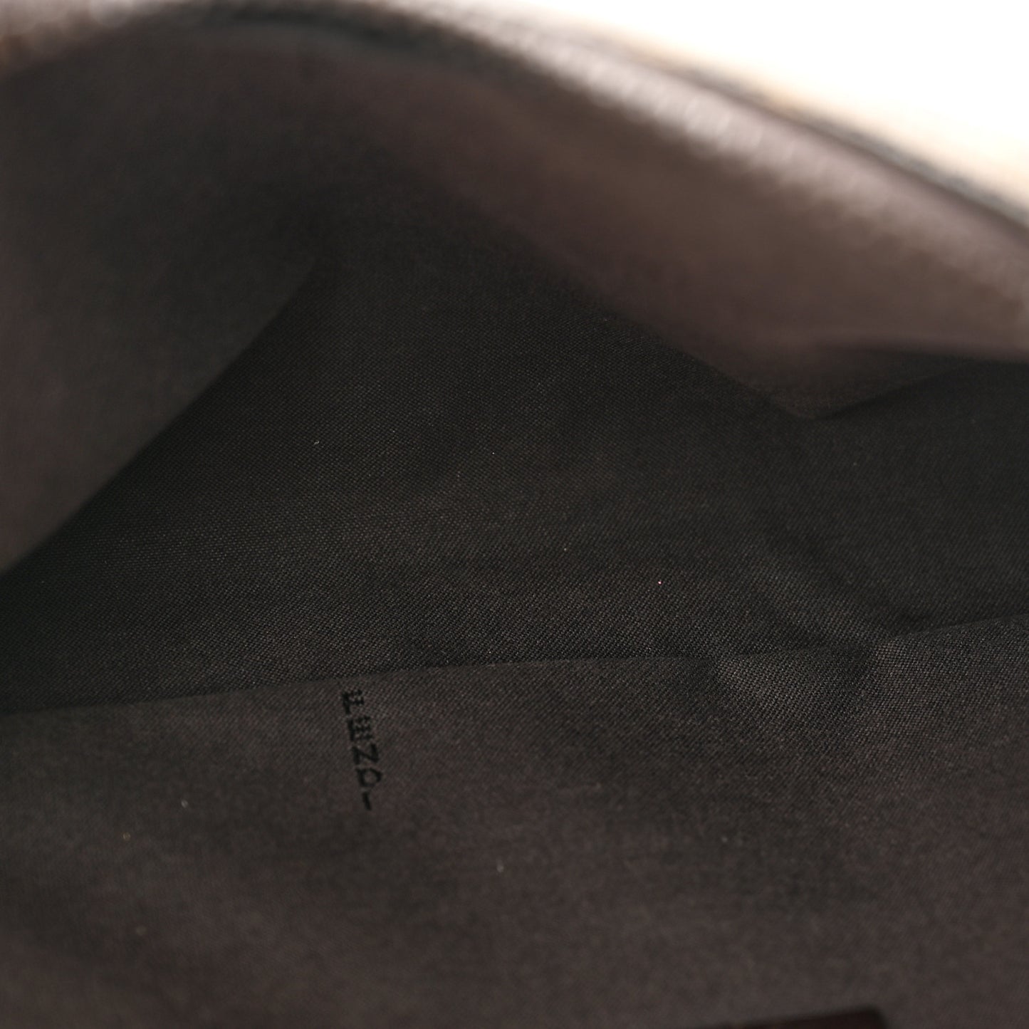 Zucca Spalmati Zip Pouch Tobacco