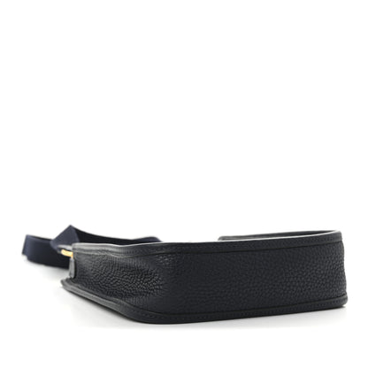 Hermes Taurillon Clemence Evelyne TPM Bleu Nuit 4 of 11