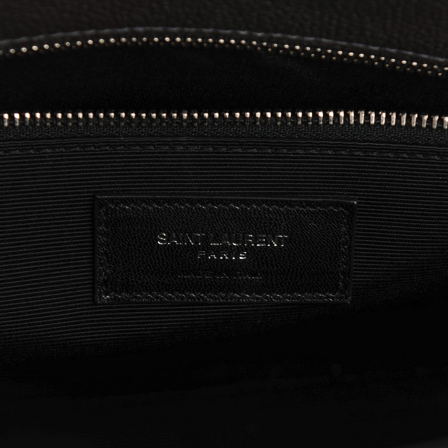 Grained Calfskin Small Sac De Jour Anthracite