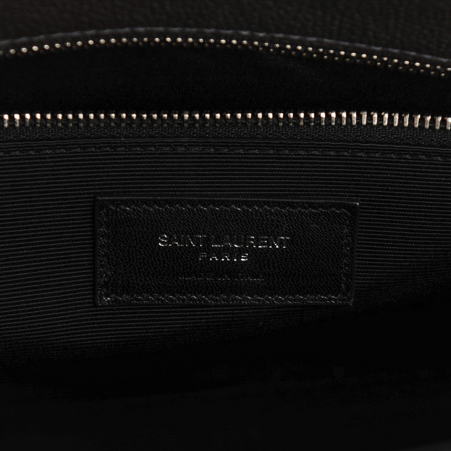 Saint Laurent Grained Calfskin Small Sac De Jour Anthracite 6 of 7